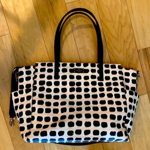 Kate Spade Leather Diaper Bag (large)